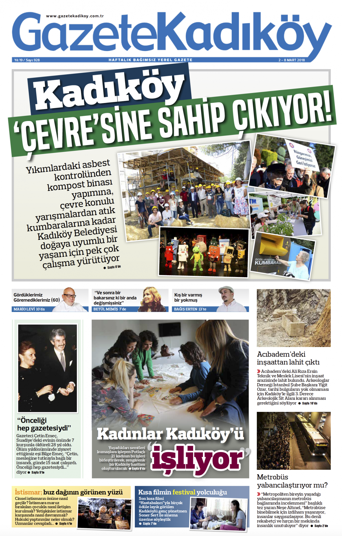 Gazete Kadıköy - 928. SAYI
